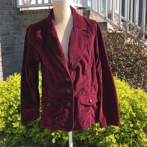 Sonoma Corduroy Jacket - Burgundy